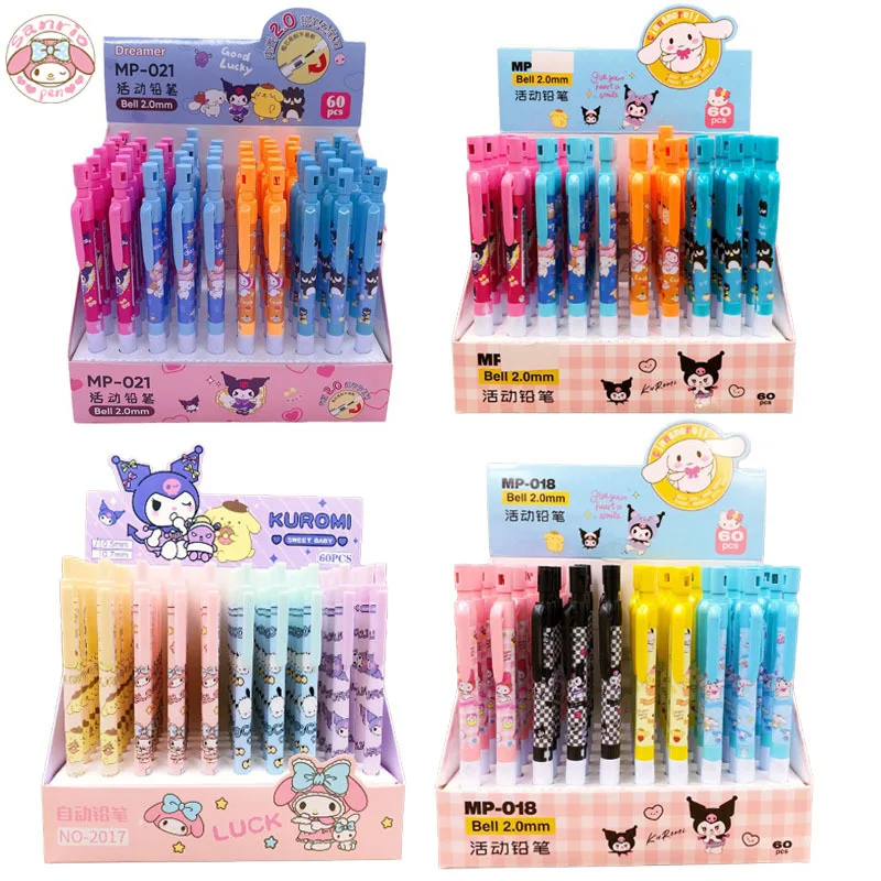 Sanrio 60 шт. механический карандаш милый Kuromi Melody экологический карандаш студенческий инструмент для письма и рисования 2,0/0,5 подарок на день рождения
Sanrio 60 шт. механический карандаш милый Kuromi Melody экологический карандаш студенческий инструмент для письма и рисования 2,0/0,5 подарок на день рождения