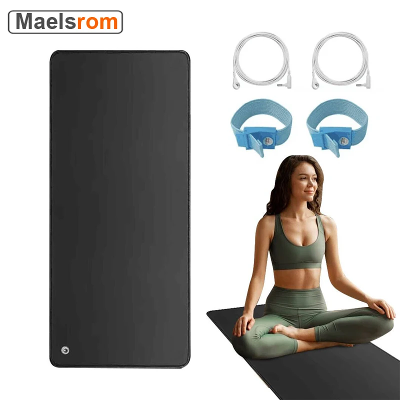 2Packs 30X60CM Grounding Mat kit With Grounding Cord for Sleep Energy Improve Pain Relief Wellness Relaxation Therapy Antistatic
2Packs 30X60CM Grounding Mat kit With Grounding Cord for Sleep Energy Improve Pain Relief Wellness Relaxation Therapy Antistatic