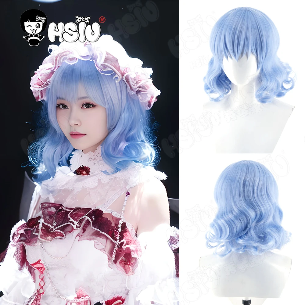 Remilia Scarlet Косплей Парик Синтетический парик из волокна「HSIU」Короткий синий парик 40 см + шапочка для парика Игра Touhou Project Remilia Scarlet косплей
Remilia Scarlet Косплей Парик Синтетический парик из волокна「HSIU」Короткий синий парик 40 см + шапочка для парика Игра Touhou Project Remilia Scarlet косплей