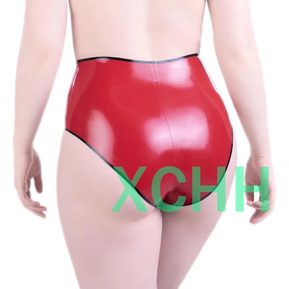 Women Latex Briefs Red with Black Trim Rubber Shorts Party Clubwear Cosplay Costumes
Women Latex Briefs Red with Black Trim Rubber Shorts Party Clubwear Cosplay Costumes