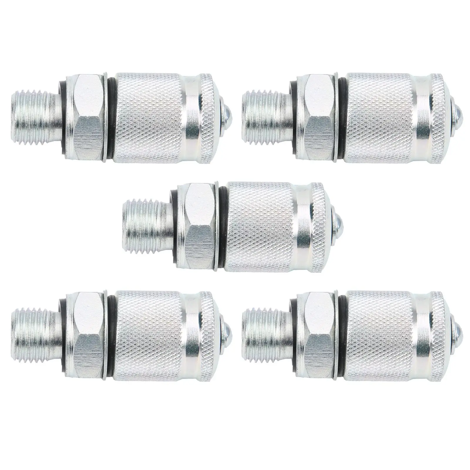 5Pcs Hydraulic Testing Adapter Thread Test Coupling Connectors Pressure Measuring
5Pcs Hydraulic Testing Adapter Thread Test Coupling Connectors Pressure Measuring