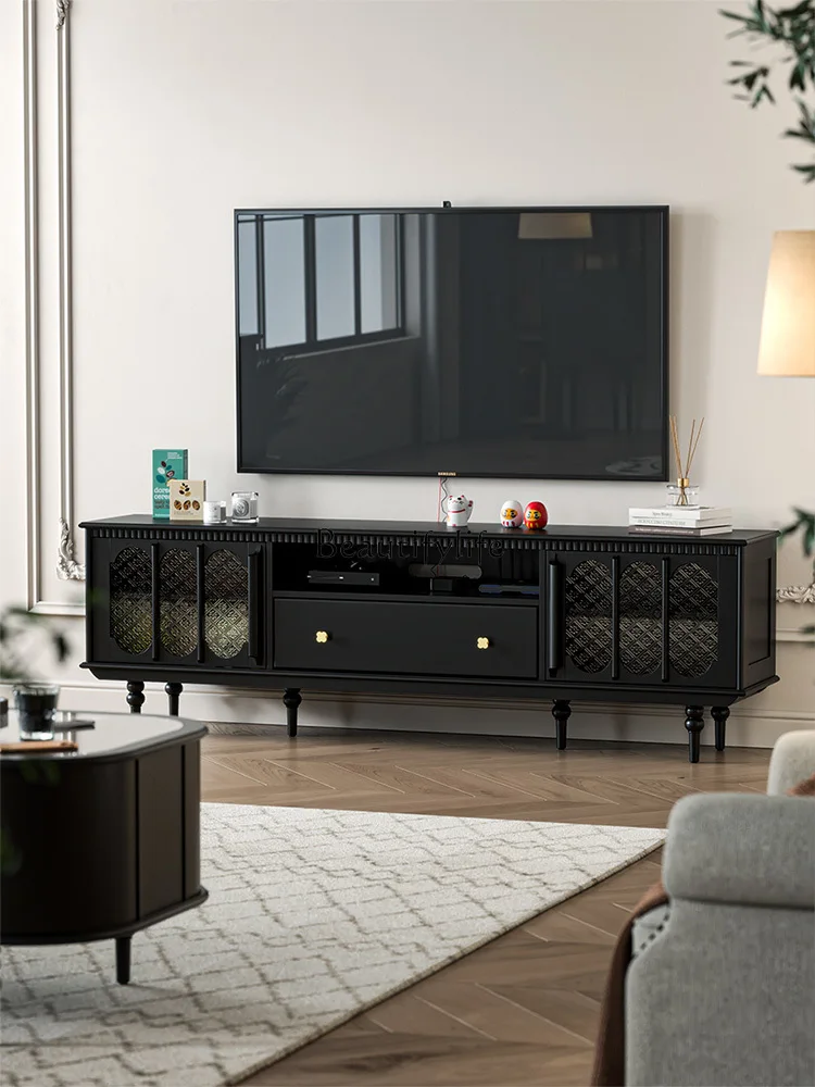 13French Entry Lux High-Grade Solid Wood Floor TV Cabinet Small Apartment Living Room Home
13French Entry Lux High-Grade Solid Wood Floor TV Cabinet Small Apartment Living Room Home