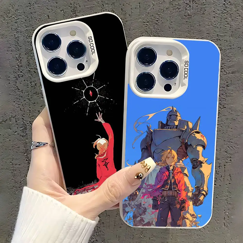 F-Fullmetal A-Alchemist Phone Case For iPhone 17,16,15,14,13,12,11,Pro,XS,Max,Plus,Mini,SE White Candy Matte Shockproof Cover
F-Fullmetal A-Alchemist Phone Case For iPhone 17,16,15,14,13,12,11,Pro,XS,Max,Plus,Mini,SE White Candy Matte Shockproof Cover