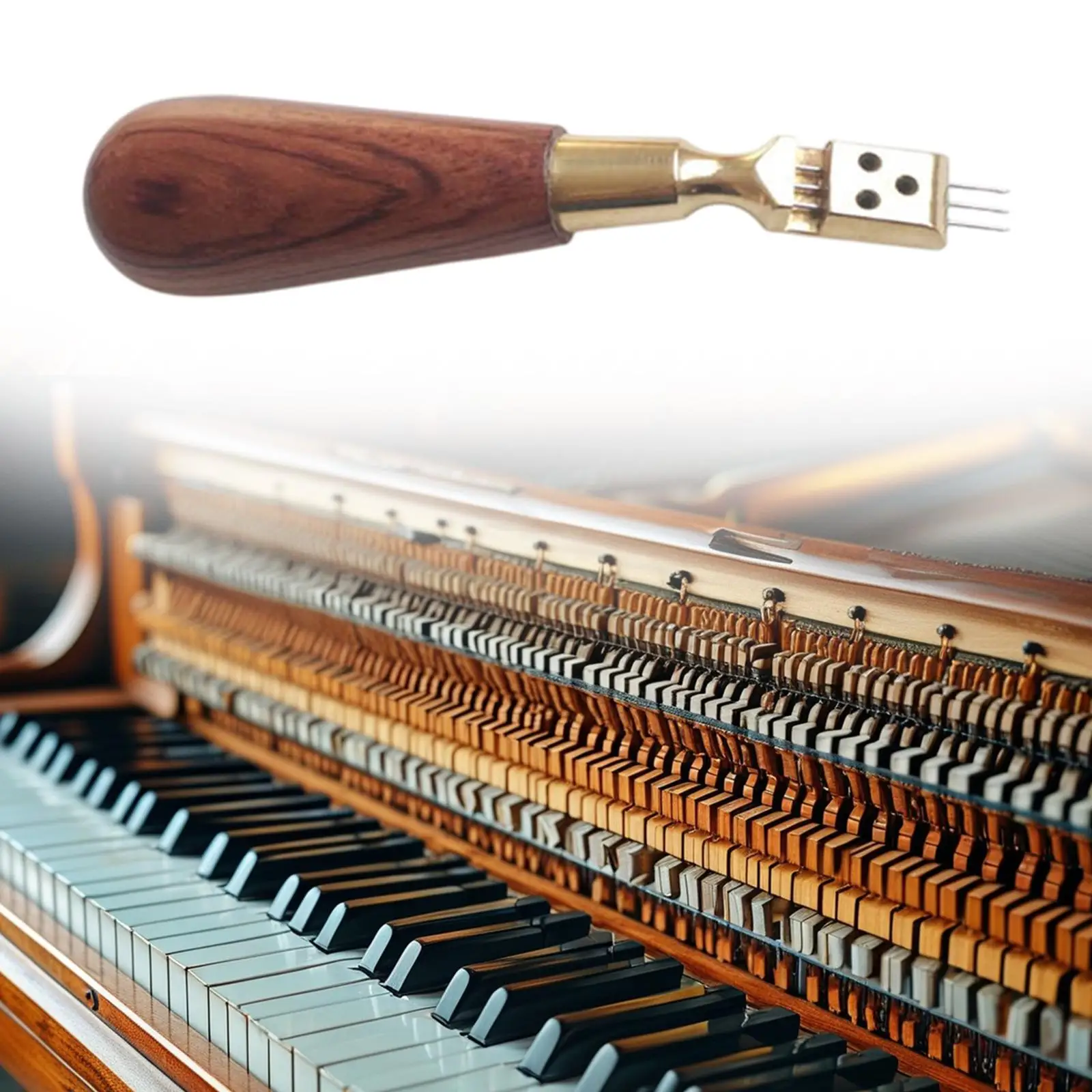 Piano Hammer Voicing Tool Lightwight Adjustable Instrument Accessories Tuning Tool with Wood Handle Professional Repair Tool
Piano Hammer Voicing Tool Lightwight Adjustable Instrument Accessories Tuning Tool with Wood Handle Professional Repair Tool
