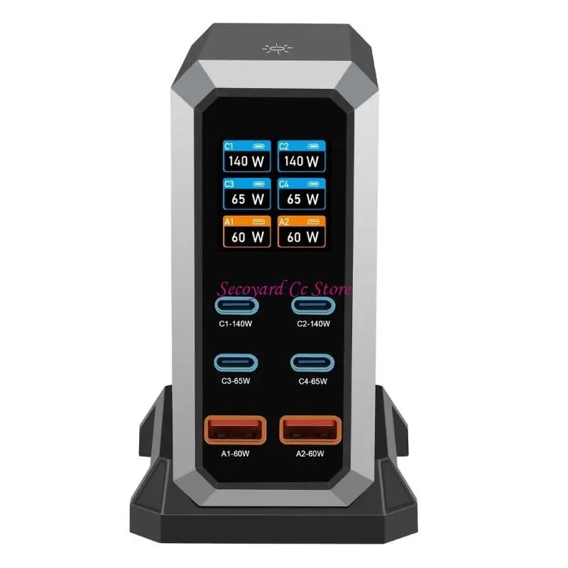 N3UC 240W Charging Adapter for Professional USB Port Fast Charging Support Safety
N3UC 240W Charging Adapter for Professional USB Port Fast Charging Support Safety
