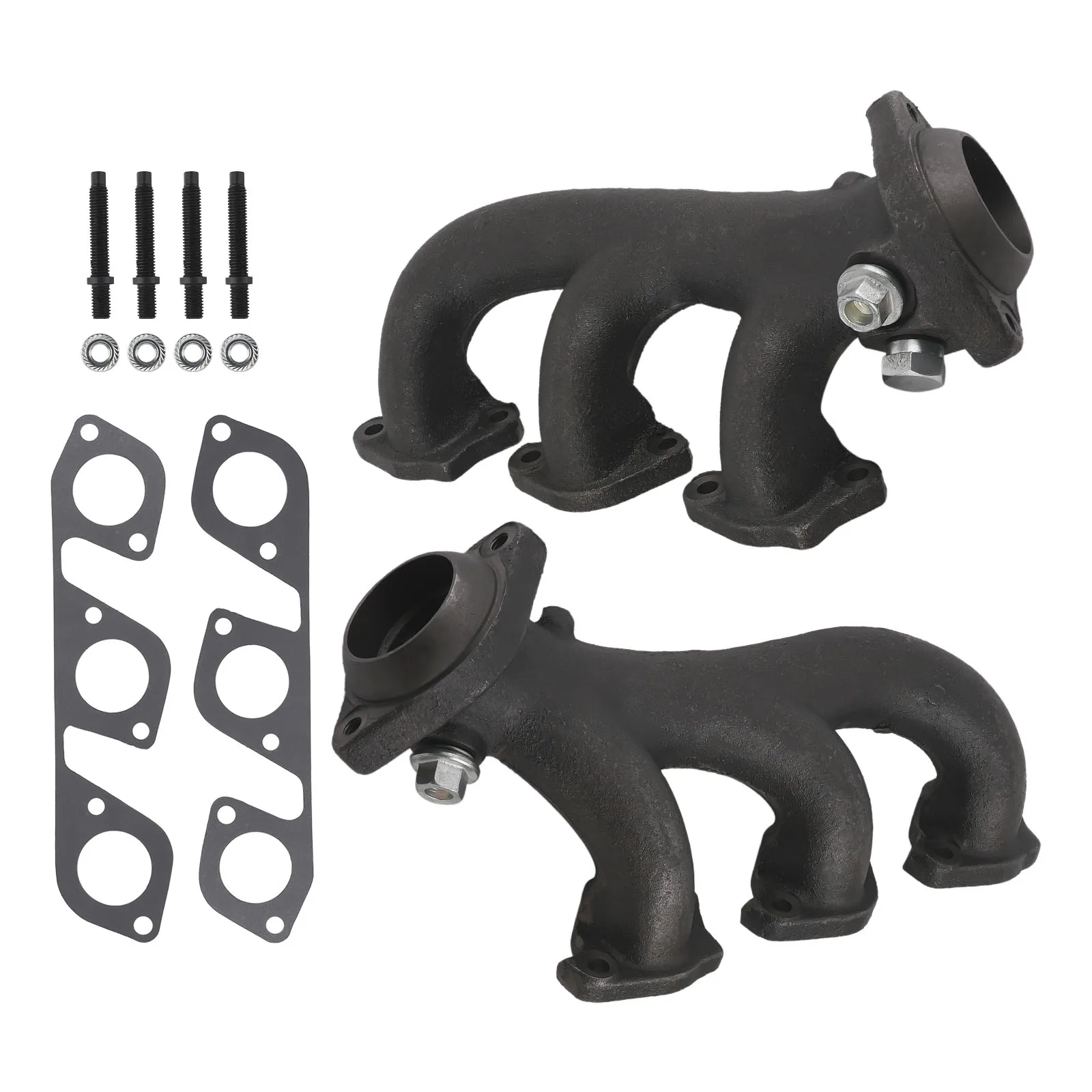 Pair Exhaust Manifold With Gaskets For Ford F150 E150 1999-2008 Left Right
Pair Exhaust Manifold With Gaskets For Ford F150 E150 1999-2008 Left Right