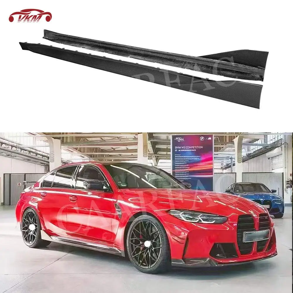 Dry Carbon Fiber / FRP Prime Side Skirts Flaps Apron Lip Door Protector for BMW 3 Series G80 M3 Sedan 4 Door 2021 UP M Style
Dry Carbon Fiber / FRP Prime Side Skirts Flaps Apron Lip Door Protector for BMW 3 Series G80 M3 Sedan 4 Door 2021 UP M Style