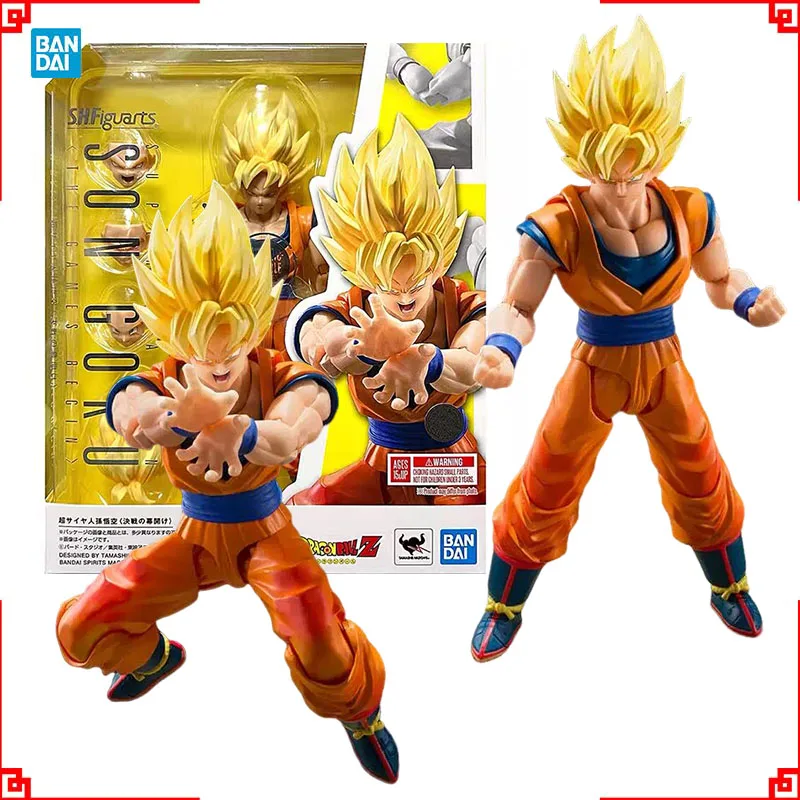 Bandai Dragon Ball Action Figure SHF Super Saiyan Goku 3.0 The Games Begin High Poseability Anime Figures Toys For Men Gift
Bandai Dragon Ball Action Figure SHF Super Saiyan Goku 3.0 The Games Begin High Poseability Anime Figures Toys For Men Gift