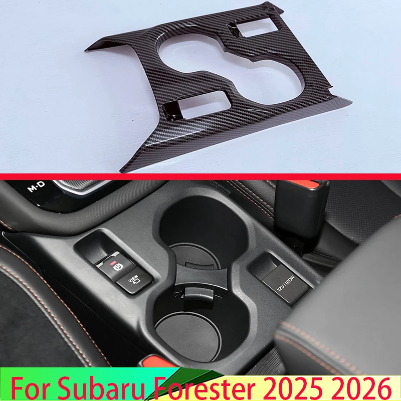 Для Subaru Forester 2025 2026, АБС-пластик, передняя центральная консоль, чашка, универсальный держатель для напитков, накладка, рамка, молдинг, гарнир
Для Subaru Forester 2025 2026, АБС-пластик, передняя центральная консоль, чашка, универсальный держатель для напитков, накладка, рамка, молдинг, гарнир