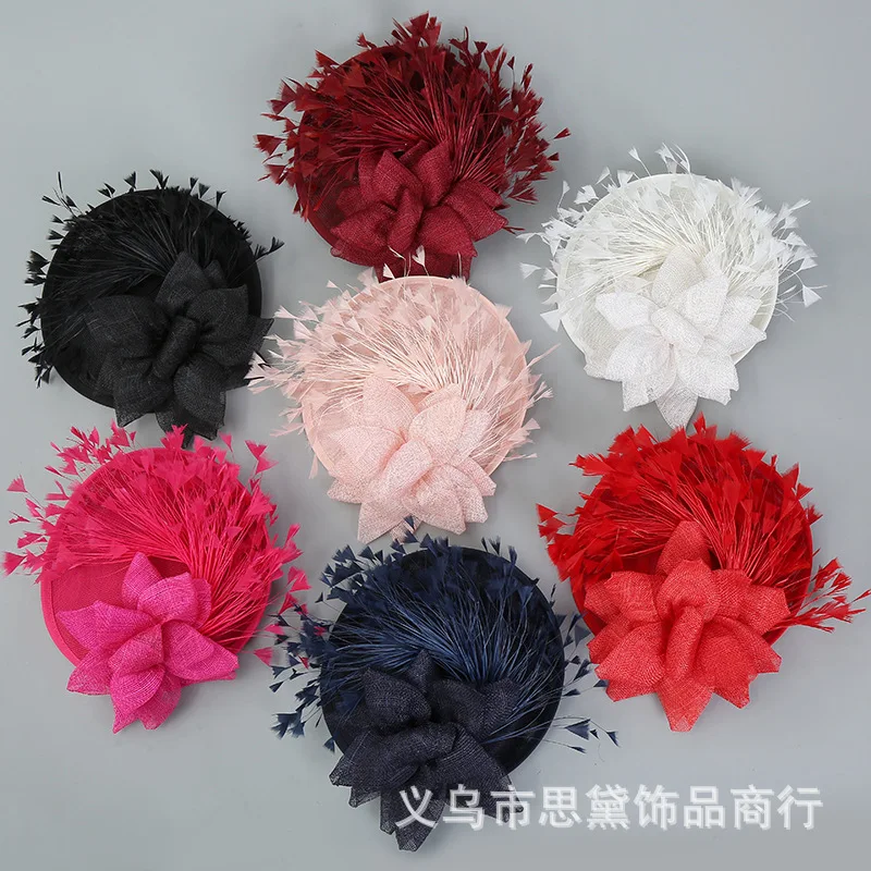 New Outdoor Women's Hat Western-Style Cambric Banquet Bridal Hat Hot Selling Hair Accessories Wholesale
New Outdoor Women's Hat Western-Style Cambric Banquet Bridal Hat Hot Selling Hair Accessories Wholesale