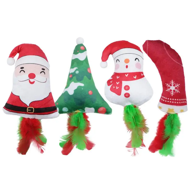 4pcs Christmas Pet Supplies Catnip Cat Toy Soft Plush Anti-depression Cat Toy Cats Cat Toys Interactive Pet Toys
4pcs Christmas Pet Supplies Catnip Cat Toy Soft Plush Anti-depression Cat Toy Cats Cat Toys Interactive Pet Toys