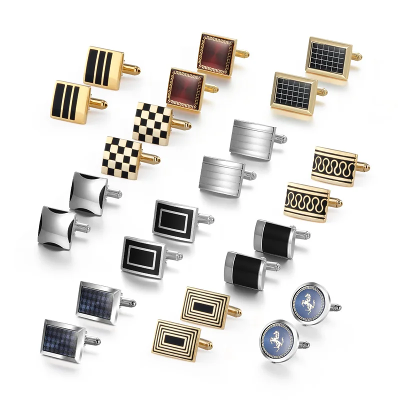 1Pair Square Man Shirt Cufflinks Copper Tie Clips & Cufflinks For Mens Luxury Wedding Guests Gifts Fashion Jewelry Men Cuffs
1Pair Square Man Shirt Cufflinks Copper Tie Clips & Cufflinks For Mens Luxury Wedding Guests Gifts Fashion Jewelry Men Cuffs
