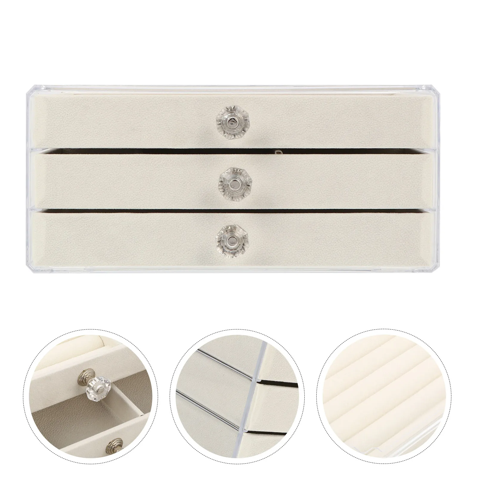1Pcs Earring Organizer Plastic Jewelry Box Multi-Grid Display Storage Case for Necklaces Bracelets Rings Gift Wedding Birthday
1Pcs Earring Organizer Plastic Jewelry Box Multi-Grid Display Storage Case for Necklaces Bracelets Rings Gift Wedding Birthday