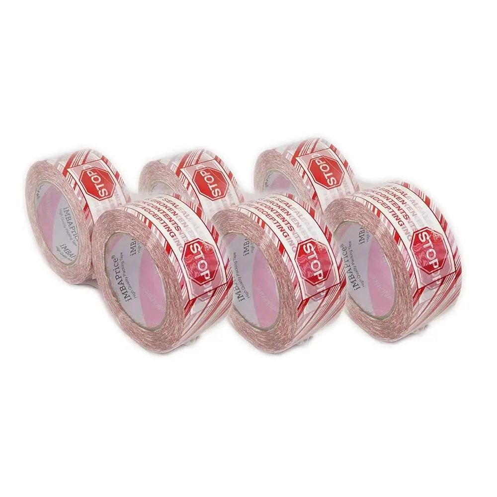 Security Tape - Printed Message\IF Seal is Broken Check Contents Before Accepting\ 6 Roll of 110 Yards(330 Feet x 6) 2\ Wide
Security Tape - Printed Message\IF Seal is Broken Check Contents Before Accepting\ 6 Roll of 110 Yards(330 Feet x 6) 2\ Wide