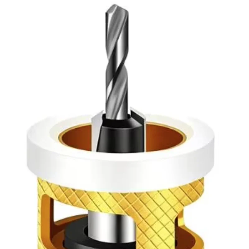 Wood Drilling Bits Countersink Drill Bits Set with Adjustable Depth Stop Collar Dual-flute Tct Alloy Hole Drills Wrench Storage
Wood Drilling Bits Countersink Drill Bits Set with Adjustable Depth Stop Collar Dual-flute Tct Alloy Hole Drills Wrench Storage