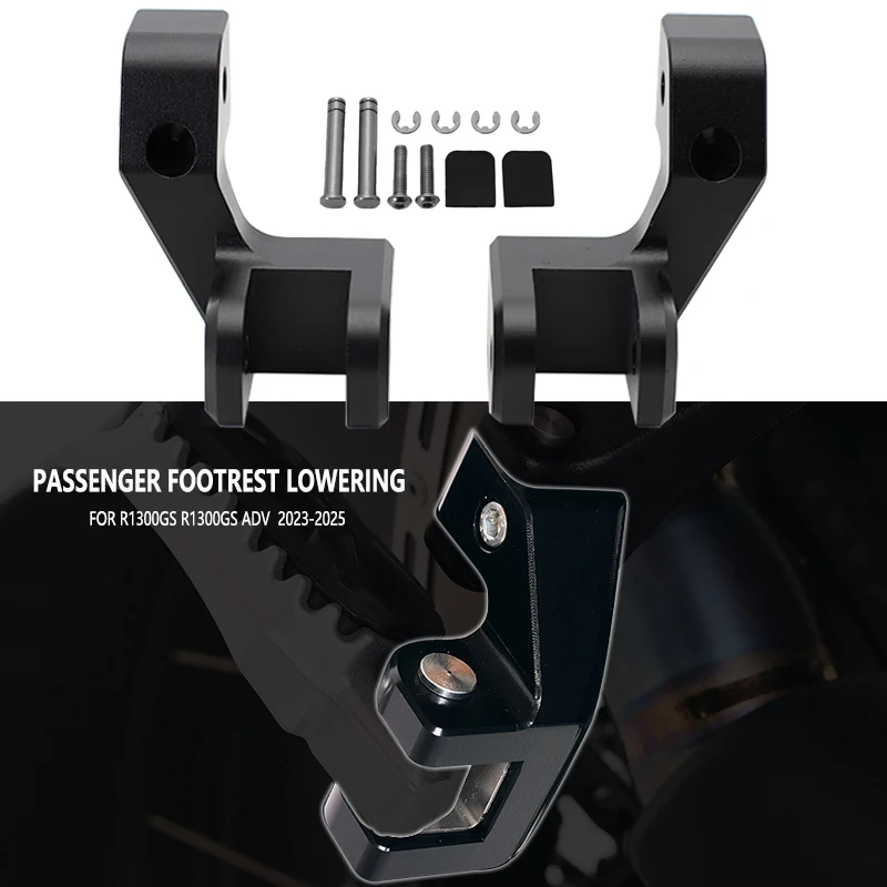 Passenger Footrest Lowering Relocation Rider Foot Pegs Footpeg Lowering Kit For BMW R1300GS R 1300 GS R 1300GS ADV 2024 2025
Passenger Footrest Lowering Relocation Rider Foot Pegs Footpeg Lowering Kit For BMW R1300GS R 1300 GS R 1300GS ADV 2024 2025