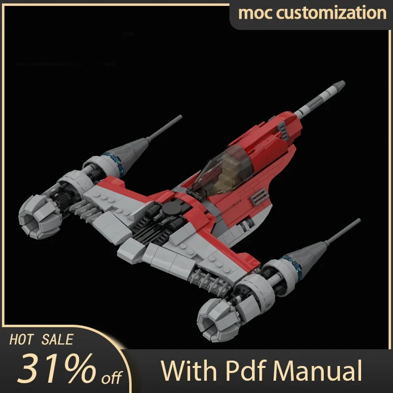 442pcs Star Battle Moc Custom N1 Starfighter Model Building Blocks Bricks Model Fit Toy for Children Christmas Present Set
442pcs Star Battle Moc Custom N1 Starfighter Model Building Blocks Bricks Model Fit Toy for Children Christmas Present Set