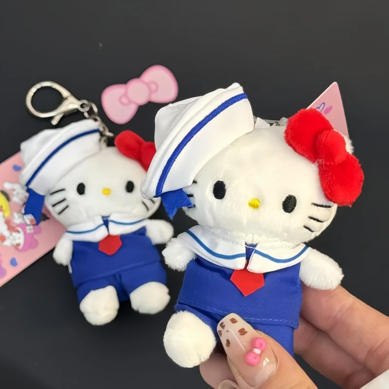 Sanrio Sailor Uniform Series Hello Kitty плюшевая игрушка аниме мягкие игрушки брелки Naval Jk Kitty Cat рюкзак кулон кукла подарок
Sanrio Sailor Uniform Series Hello Kitty плюшевая игрушка аниме мягкие игрушки брелки Naval Jk Kitty Cat рюкзак кулон кукла подарок