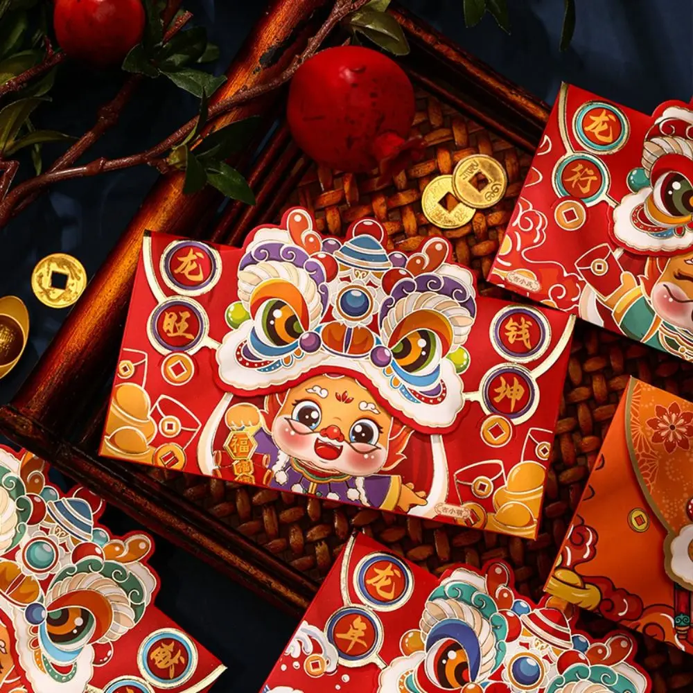 2024 New Year Packet Red Envelope Luck Money Bag Dragon Pattern Money Pocket Good Luck Best Wishes HongBao Wedding Birthday
2024 New Year Packet Red Envelope Luck Money Bag Dragon Pattern Money Pocket Good Luck Best Wishes HongBao Wedding Birthday