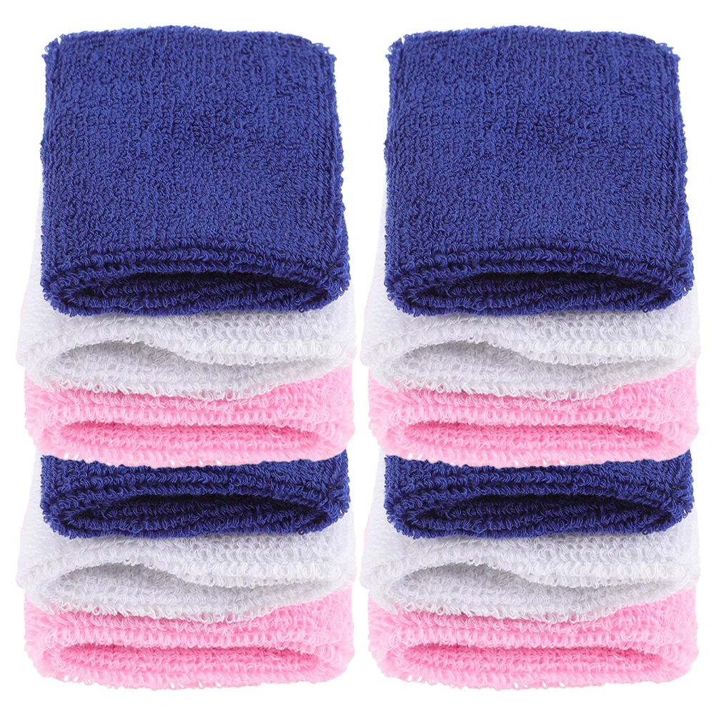 12 Pcs Sports Wristbands Elastic Cooling Protective Sweatbands Polypropylene Wrist Support Fitness Basketball Tennis
12 Pcs Sports Wristbands Elastic Cooling Protective Sweatbands Polypropylene Wrist Support Fitness Basketball Tennis
