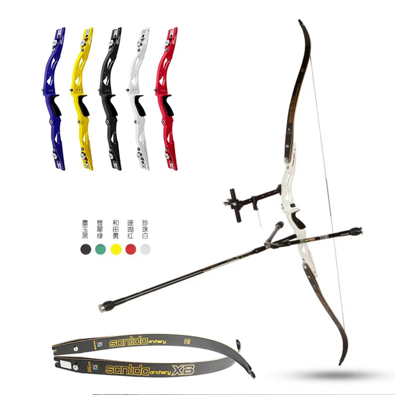 SANLIDA Recurve Bow Riser Miracle X8 Полные конечности для лука Система интерфейса ILF Стрельба из лука начального уровня Стрельба по мишеням Спорт на открытом воздухе
SANLIDA Recurve Bow Riser Miracle X8 Полные конечности для лука Система интерфейса ILF Стрельба из лука начального уровня Стрельба по мишеням Спорт на открытом воздухе