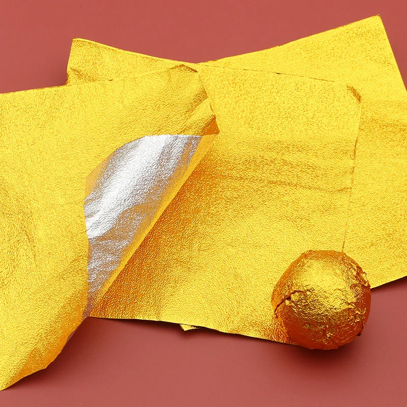 20x20cm Red Gold Silver Christmas Candy Gift Wrapper Packaging Aluminum Foil Paper For Chocolate Wrapping
20x20cm Red Gold Silver Christmas Candy Gift Wrapper Packaging Aluminum Foil Paper For Chocolate Wrapping