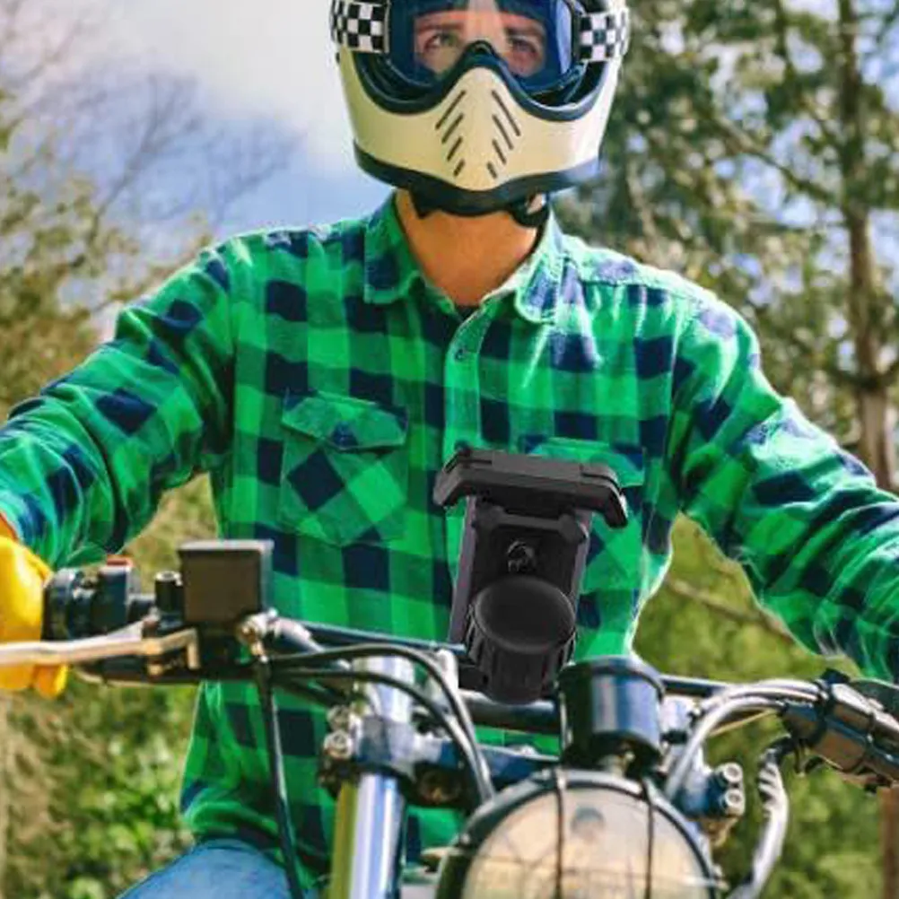 Adjustable Motorcycle Phone Holder Handlebar Clip Anti-Vibration Wear-Resistant Long-Lasting Bike Supplies Bike Phone Holder
Adjustable Motorcycle Phone Holder Handlebar Clip Anti-Vibration Wear-Resistant Long-Lasting Bike Supplies Bike Phone Holder