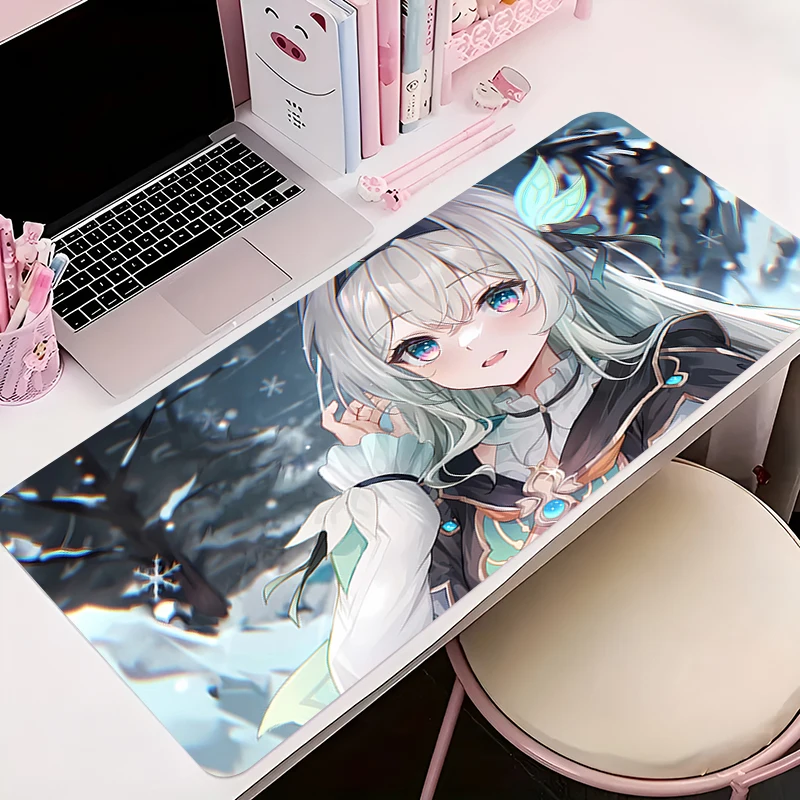 Mouse Pad Anime Non-Slip Rubber Mousepad Soft Desk Mat Gaming PC Accessories H-honkai Star Rail Firefly Large Gamer Keyboard Mat
Mouse Pad Anime Non-Slip Rubber Mousepad Soft Desk Mat Gaming PC Accessories H-honkai Star Rail Firefly Large Gamer Keyboard Mat