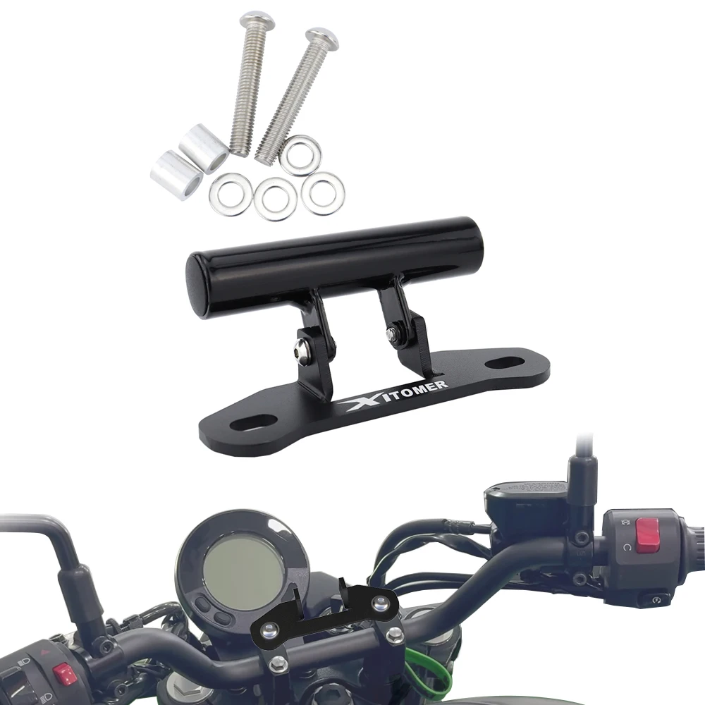 Fit For Kawasaki Eliminator 500 Eliminator 450 2024-2025 Motorcycle Handlebar GPS Mount Navigation Bracket Adapter Phone Holder
Fit For Kawasaki Eliminator 500 Eliminator 450 2024-2025 Motorcycle Handlebar GPS Mount Navigation Bracket Adapter Phone Holder