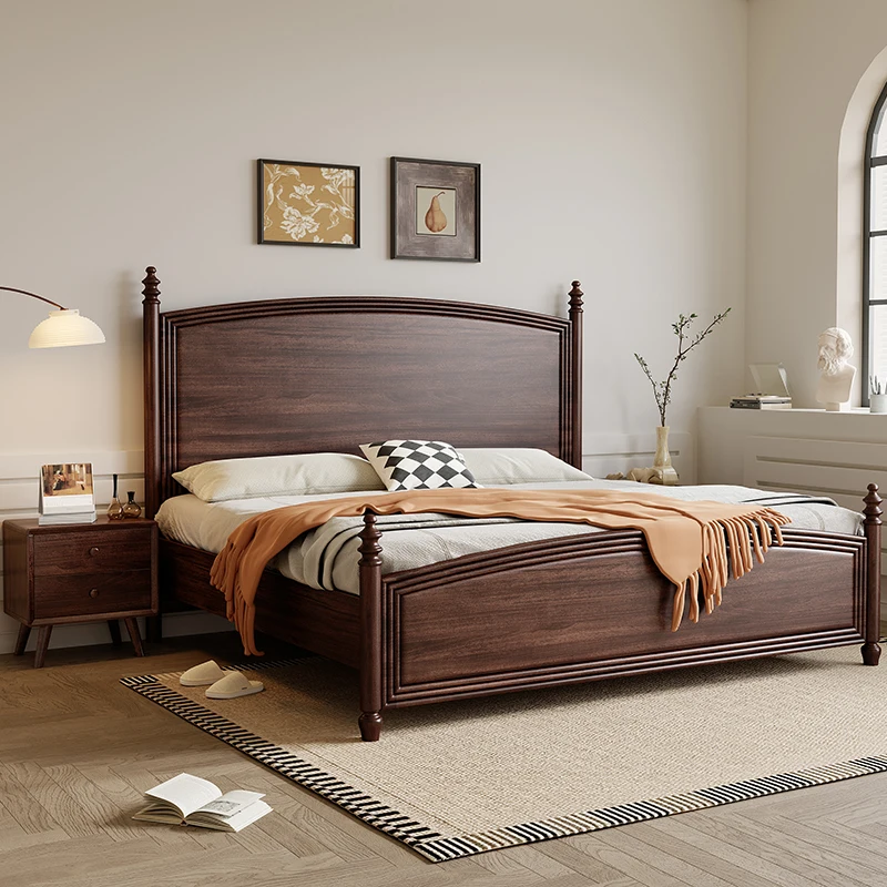 Walnut solid wood bed all solid wood double beds elderly beds new Chinesebed American solid woodbed 1 meter 8 medium and ancient
Walnut solid wood bed all solid wood double beds elderly beds new Chinesebed American solid woodbed 1 meter 8 medium and ancient