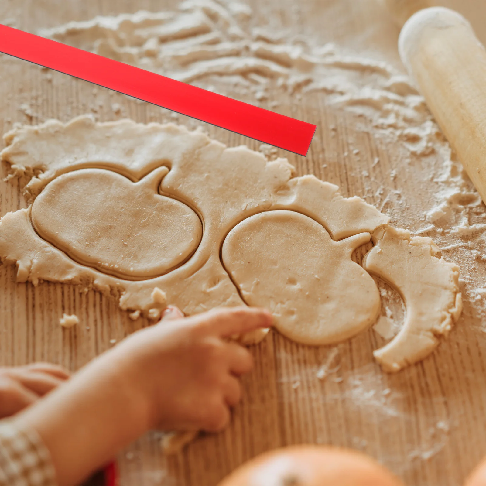 6Pcs Silicone Dough Thickness Rulers Rolling Pin Guides Non Stick Baking Tools for Even Dough Rolling Cookies Bread
6Pcs Silicone Dough Thickness Rulers Rolling Pin Guides Non Stick Baking Tools for Even Dough Rolling Cookies Bread