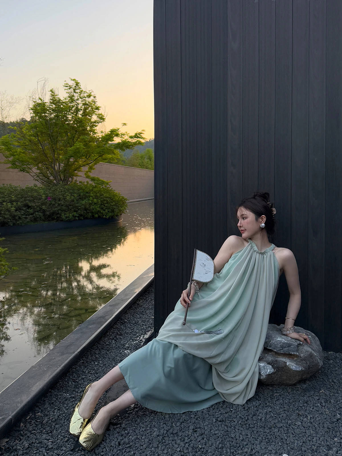 IUIU AJing Home een Field Cloud Poem Женское летнее новое платье с асимметричным вырезом и завязками на шее из полиэфирного волокна
IUIU AJing Home een Field Cloud Poem Женское летнее новое платье с асимметричным вырезом и завязками на шее из полиэфирного волокна