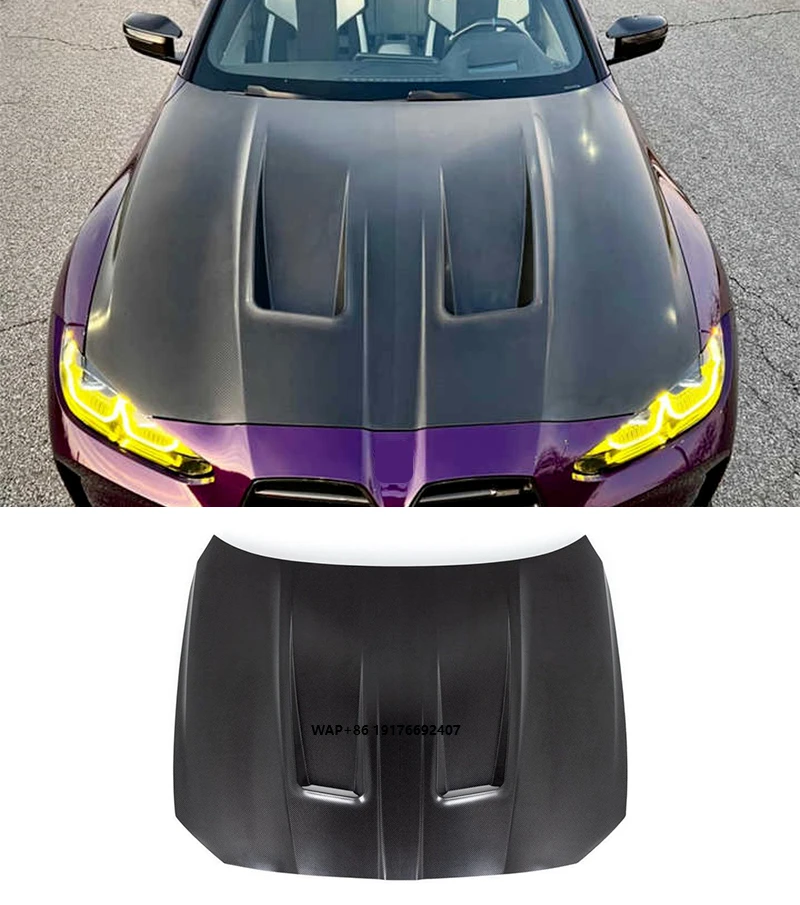 BC Style Carbon Fiber Front Engine Vented Bonnet Hood for M3 M4 G80 G82 G83 2021-2024 Car Auto Parts Accessories
BC Style Carbon Fiber Front Engine Vented Bonnet Hood for M3 M4 G80 G82 G83 2021-2024 Car Auto Parts Accessories