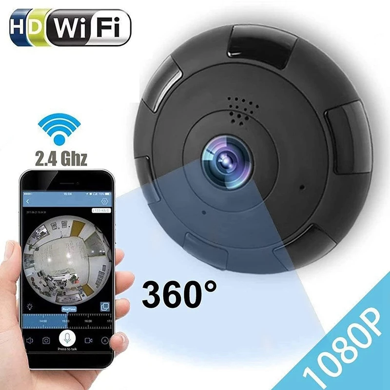 1080P HD Panoramic Wireless IP Camera Support SD Card For Baby Major EU Plug
1080P HD Panoramic Wireless IP Camera Support SD Card For Baby Major EU Plug
