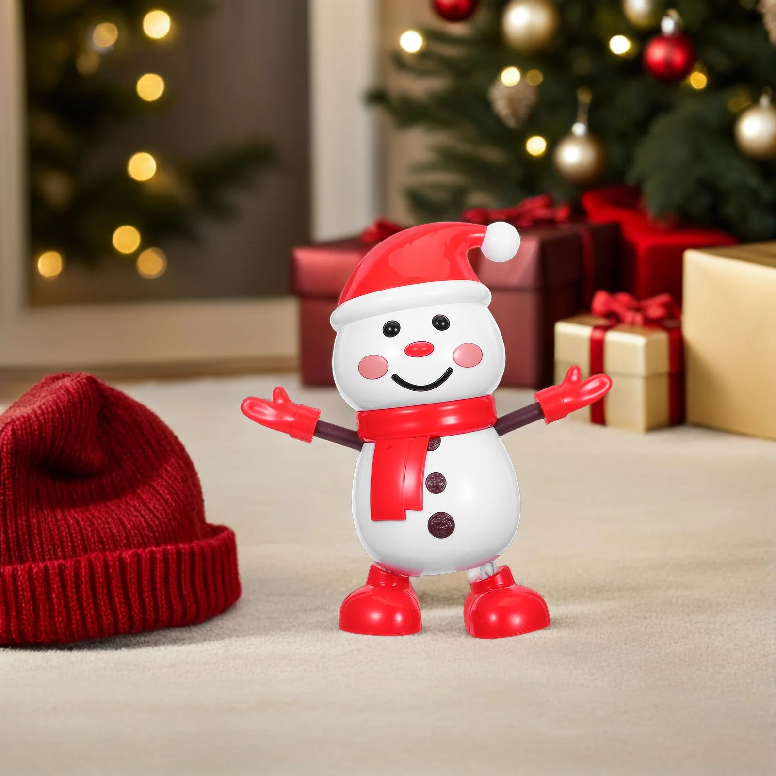 Dancing Snowman Winter Party Favors Christmas Moving Toy Singing and Festive Ornament Animated Gift
Dancing Snowman Winter Party Favors Christmas Moving Toy Singing and Festive Ornament Animated Gift