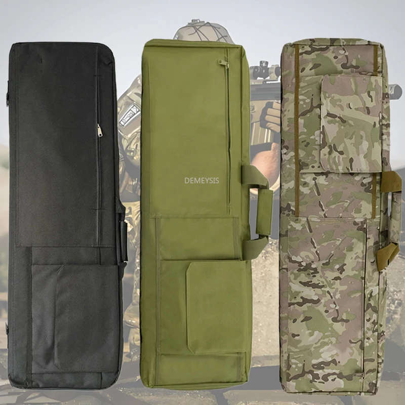 85 см/100 см тактическая сумка для винтовки, чехол для стрельбы из страйкбола, охотничьи сумки для оружия CS Wargame со съемной хлопчатобумажной подкладкой
85 см/100 см тактическая сумка для винтовки, чехол для стрельбы из страйкбола, охотничьи сумки для оружия CS Wargame со съемной хлопчатобумажной подкладкой