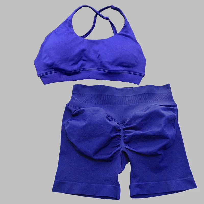 Women's asymmetrical sports bra seamless yoga top high support and slim fit hip shorts gym workout, yoga, fitness exercise set
Women's asymmetrical sports bra seamless yoga top high support and slim fit hip shorts gym workout, yoga, fitness exercise set