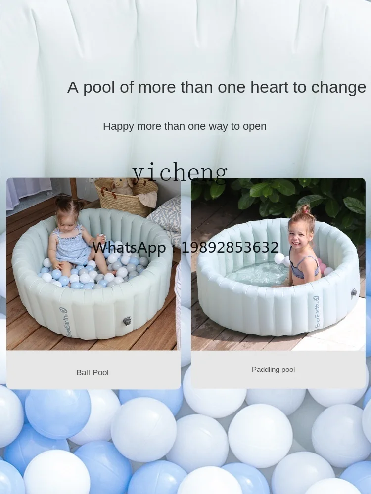 ZZ Inflatable Ocean Ball Pool Baby and Infant Swimming Pool Children's Indoor Bounce Ball Toy Pool
ZZ Inflatable Ocean Ball Pool Baby and Infant Swimming Pool Children's Indoor Bounce Ball Toy Pool