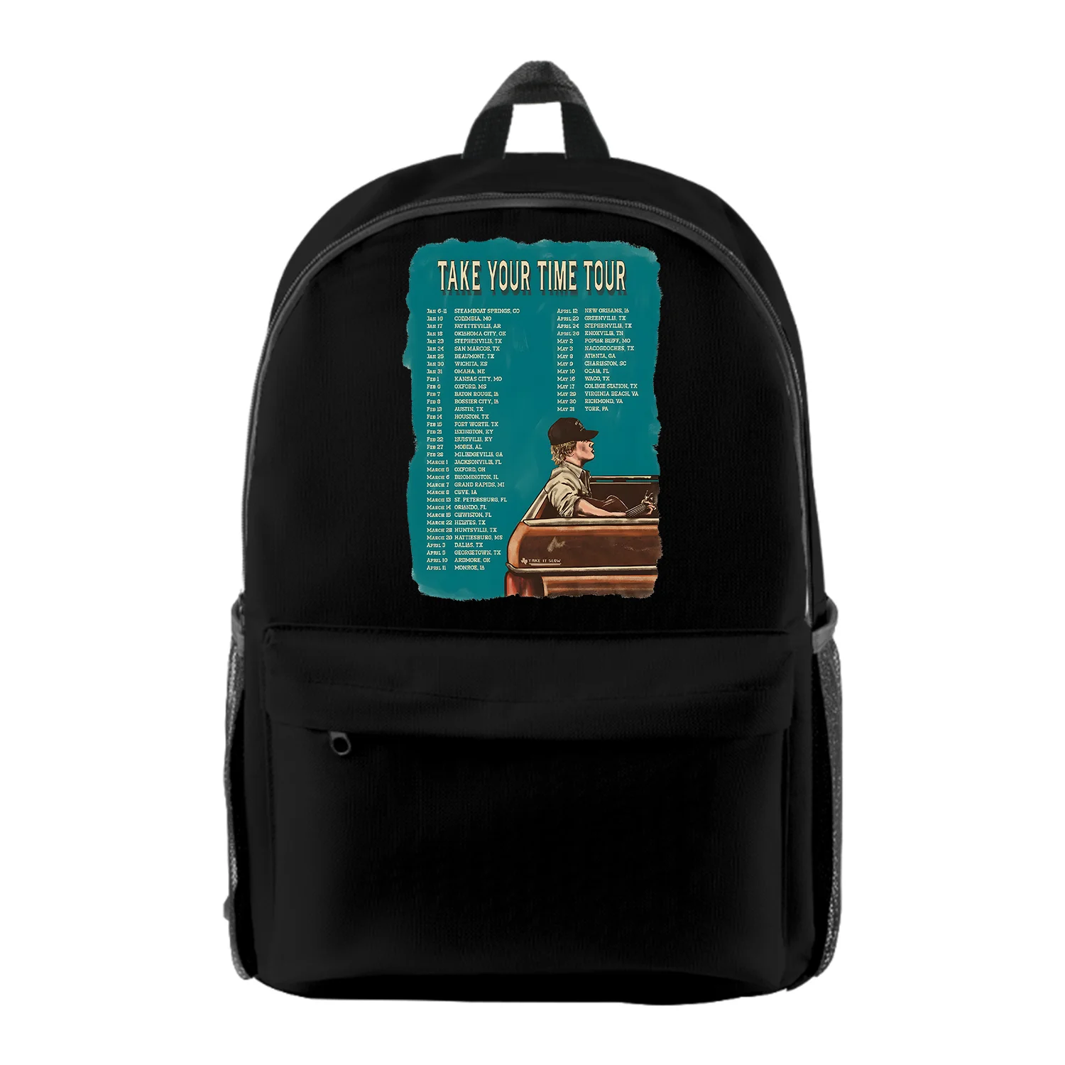 Hudson Westbrook Merch Take Your Time Tour Backpack Women Men Shoulders Bag Casual Streetwear Daypack Unisex Travel Bags
Hudson Westbrook Merch Take Your Time Tour Backpack Women Men Shoulders Bag Casual Streetwear Daypack Unisex Travel Bags
