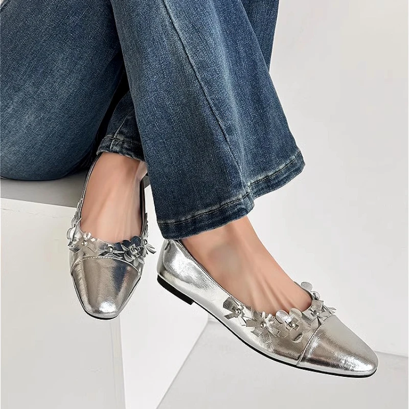 Flower Fashion Flat Mary Jane Shoes Women Comfy Soft Sole Walking Casual Shoe Shallow Dress Shoes Designer Shoes Zapatos Mujer
Flower Fashion Flat Mary Jane Shoes Women Comfy Soft Sole Walking Casual Shoe Shallow Dress Shoes Designer Shoes Zapatos Mujer