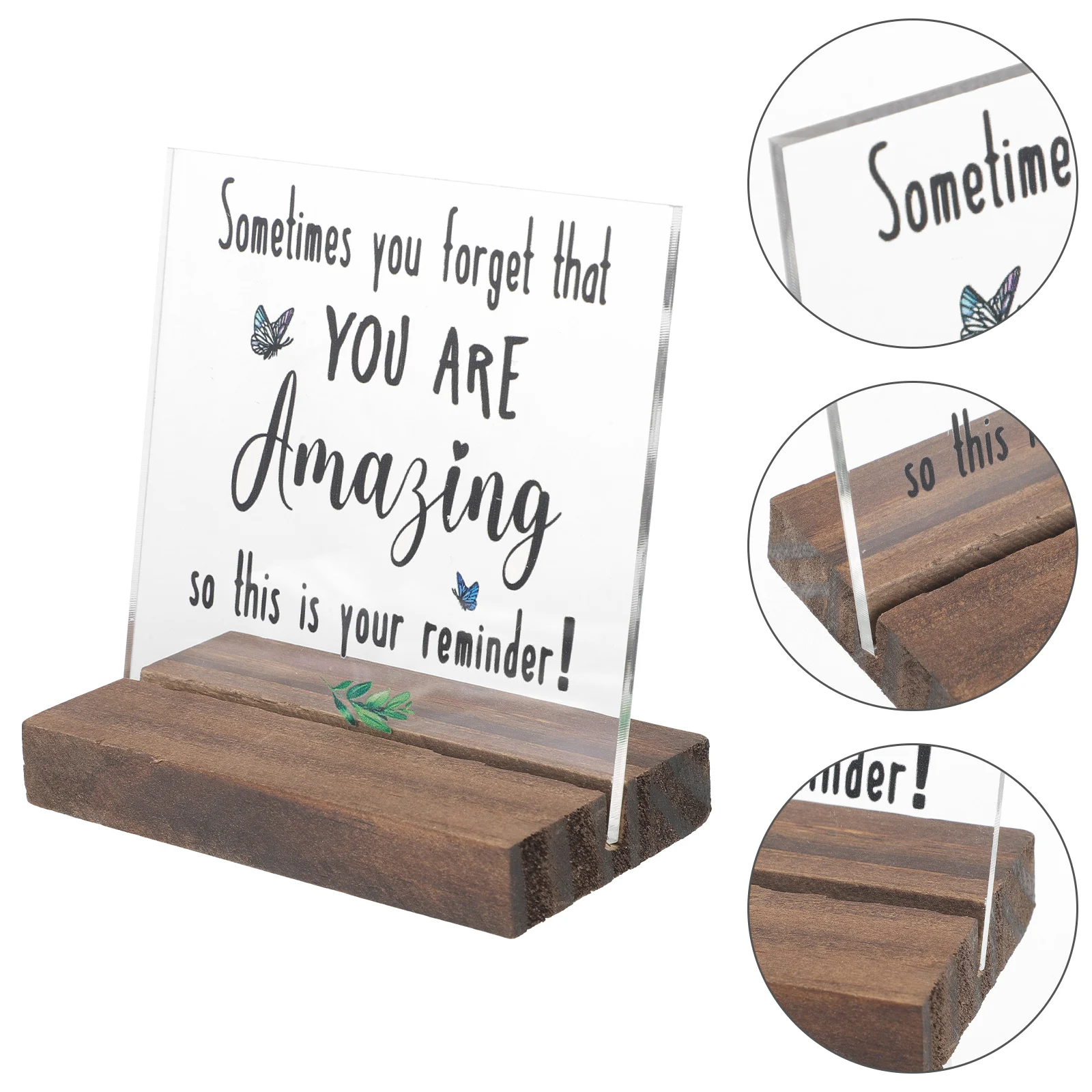 Female Encouragement Sign Souvenir Office Table Decor Women Work Desk Motivational Signs for Cute Accessories Positive
Female Encouragement Sign Souvenir Office Table Decor Women Work Desk Motivational Signs for Cute Accessories Positive