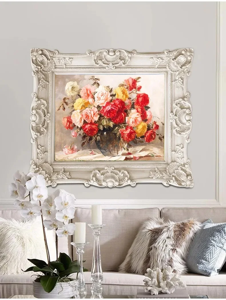 European Style Decoration Oil Painting ABS Frame, Ivory Color ABS Plastic Photo Frame
European Style Decoration Oil Painting ABS Frame, Ivory Color ABS Plastic Photo Frame