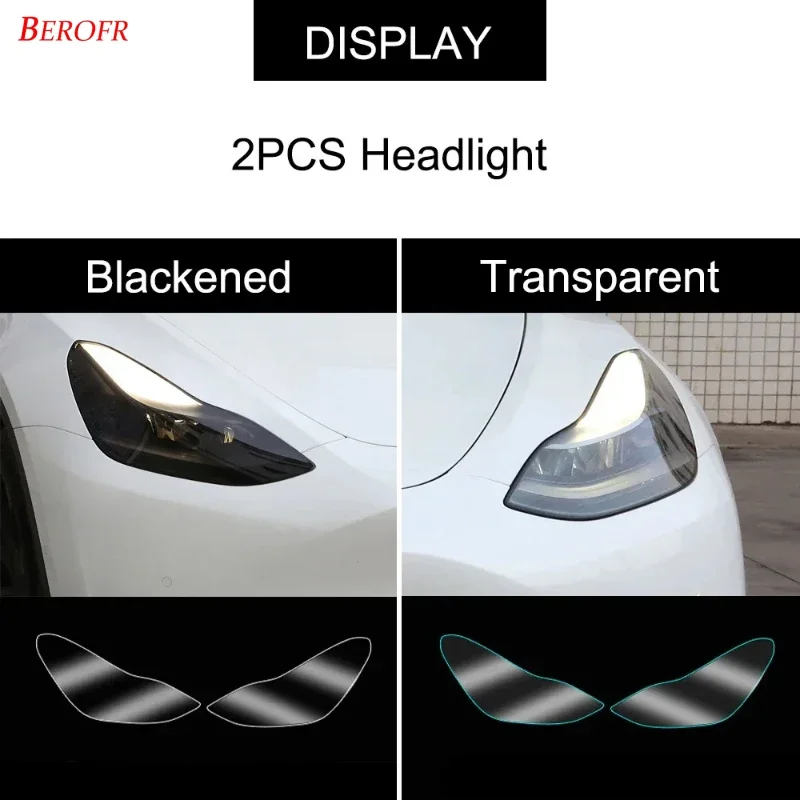For Tesla Model 3 Y 2017-2023 TPU Blackened Headlight Taillight Protective Film Modification Black Color Changing Films
For Tesla Model 3 Y 2017-2023 TPU Blackened Headlight Taillight Protective Film Modification Black Color Changing Films