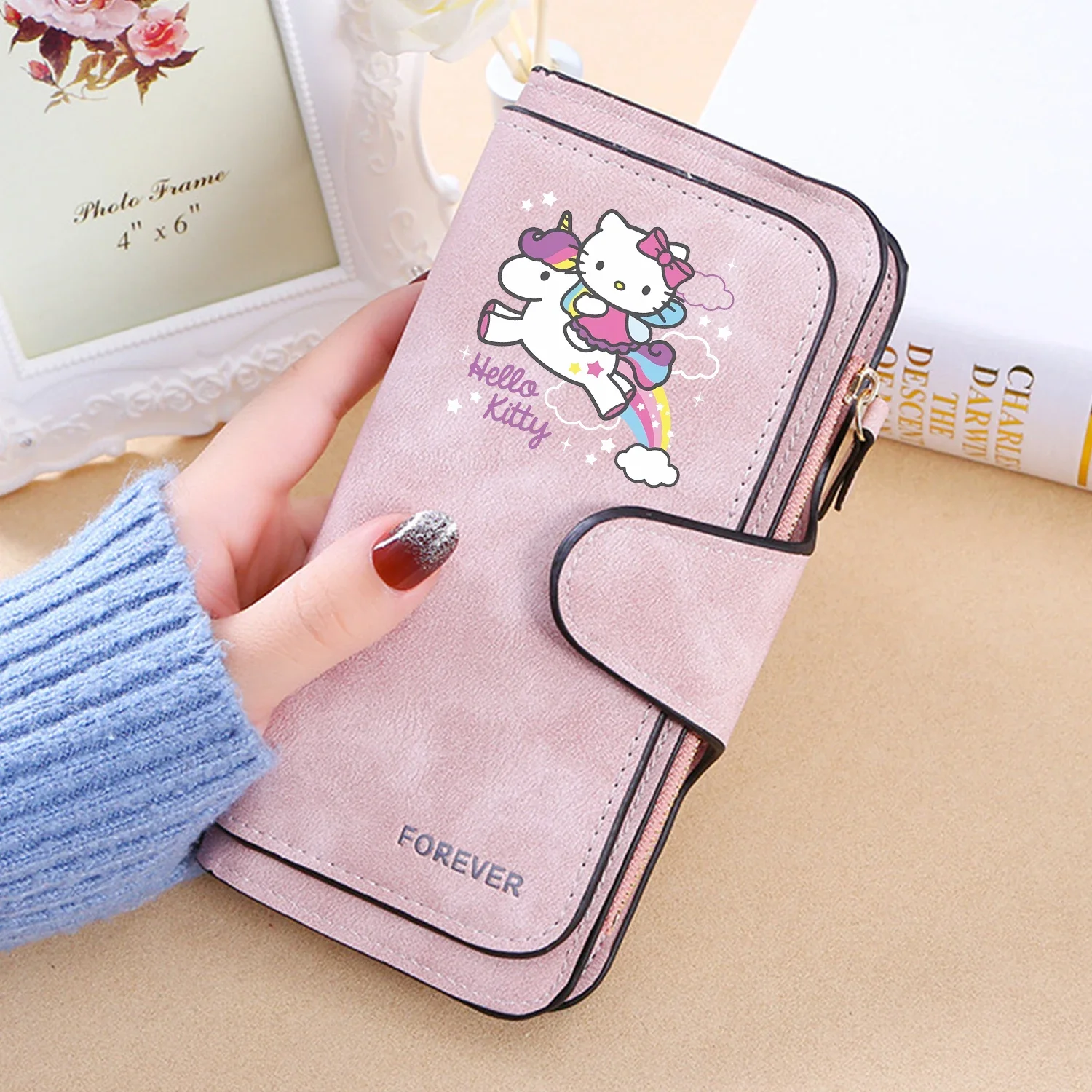 Hello Kitty Wallet for Woman Cartoon Wallets Card Wallet Coin Bag Pink Anime Bag Fashion Purse ID Wallets Female Card Case Gift
Hello Kitty Wallet for Woman Cartoon Wallets Card Wallet Coin Bag Pink Anime Bag Fashion Purse ID Wallets Female Card Case Gift