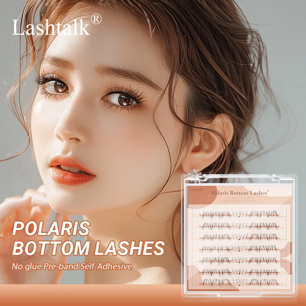 Lashtalk DIY False Bottom Eyelashes 'Polaris Pre-Glued Bottom Lashes' Mix4-7mm B Curl Reusable Durable Long-Lasting Residue-Free
Lashtalk DIY False Bottom Eyelashes 'Polaris Pre-Glued Bottom Lashes' Mix4-7mm B Curl Reusable Durable Long-Lasting Residue-Free