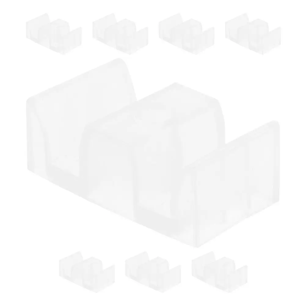 8Pcs Plastic Door Bumpers for Shower Sliding Doors Frameless Glass Bathroom Door Protector Bumper Guide Bottom Track Stopper
8Pcs Plastic Door Bumpers for Shower Sliding Doors Frameless Glass Bathroom Door Protector Bumper Guide Bottom Track Stopper