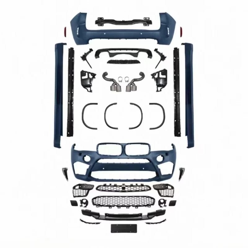 Used for X5 F15 13-18 Body Kit Upgrade & X5M F85 Tuning Conversion Facelift Kit with 12-Month Warranty
Used for X5 F15 13-18 Body Kit Upgrade & X5M F85 Tuning Conversion Facelift Kit with 12-Month Warranty