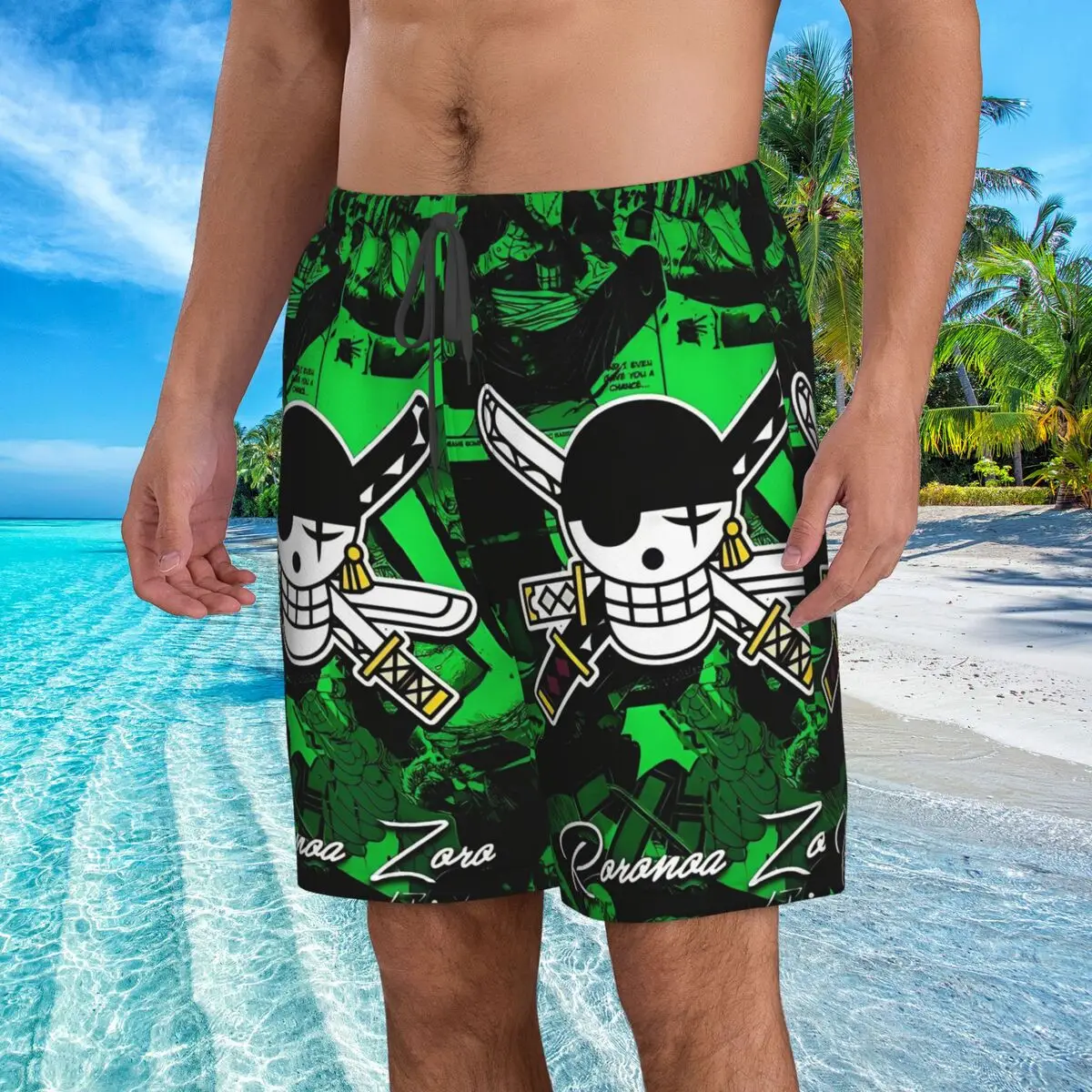 Casual Shorts One Piece Zoro Skull Quick Dry Mens Beachwear Male Beach Shorts
Casual Shorts One Piece Zoro Skull Quick Dry Mens Beachwear Male Beach Shorts