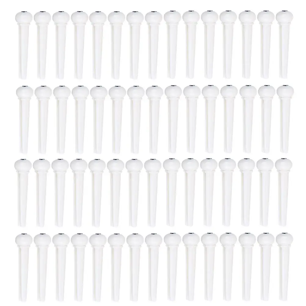 100 Pcs Guitar Bridge Pins String Pegs Acoustic Guitar Pegs Vintage Style High Strength Wear Resistance Plastic Material
100 Pcs Guitar Bridge Pins String Pegs Acoustic Guitar Pegs Vintage Style High Strength Wear Resistance Plastic Material