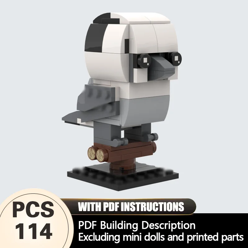 Creators Animal Series Model MOC Building Bricks Canada Bird Modular Technology Gifts Holiday Assemble Children Toys Suit
Creators Animal Series Model MOC Building Bricks Canada Bird Modular Technology Gifts Holiday Assemble Children Toys Suit